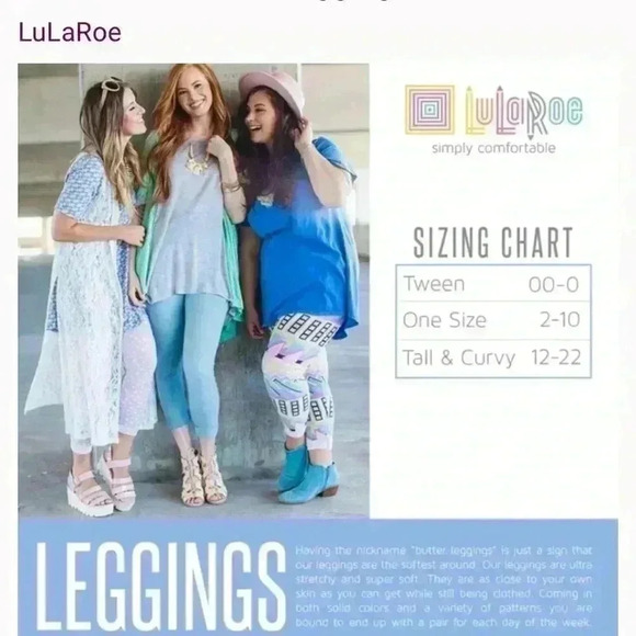 Lularoe TC Americana stars leggings.small hole in back of leg. Ex retailer stash - Picture 4 of 5